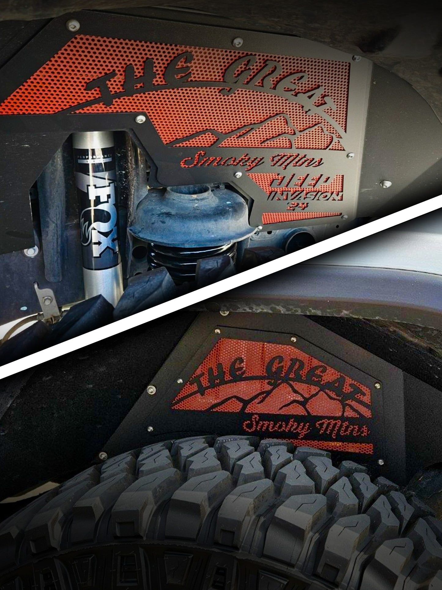 JL (2018-Present) Front & Rear Inner Fender Set