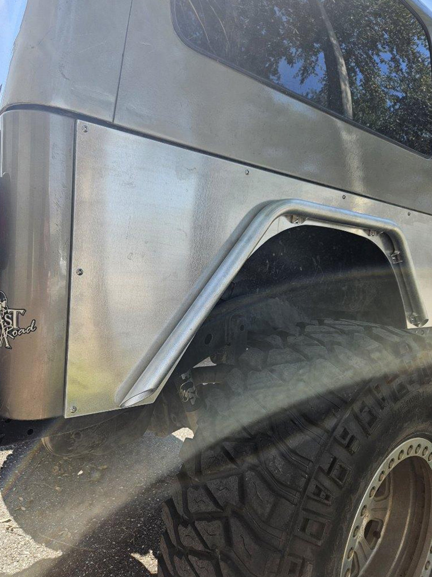 TJ / LJ (1997-2006) Rear Quarter Armor (With Bolt On Tube Option)